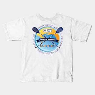 Official EuroSUP Sardinia 2018 Kids T-Shirt